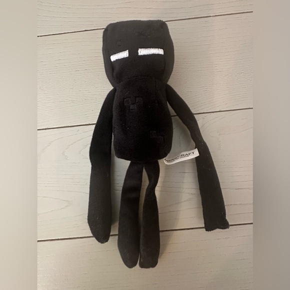 Minecraft Mojang 2013 10" Enderman Stuffed Plush Black Jazwares - Picture 5 of 6
